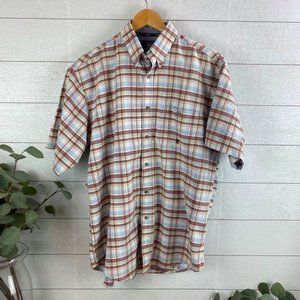 Wrangler 20x Men's Large Button Down S/S Shirt
